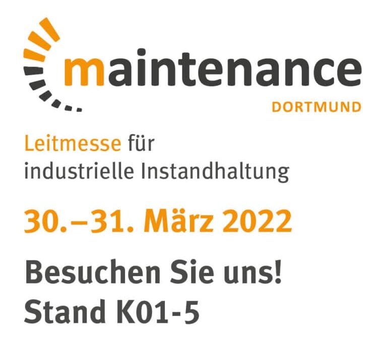 Wir sind auf der maintenance in Dortmund