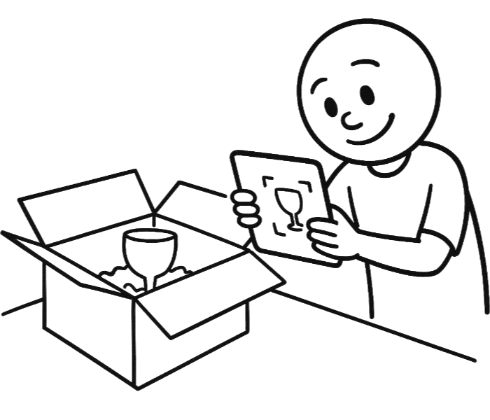 Comic: Verpackung - Lösung