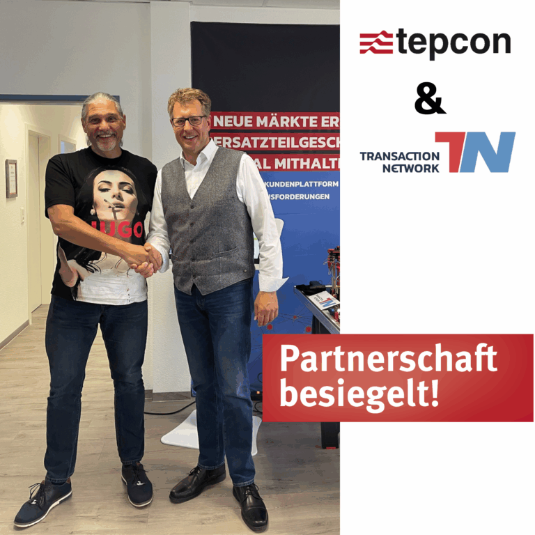 Transaction-Network GmbH & Co. KG und tepcon GmbH schließen strategische Partnerschaft