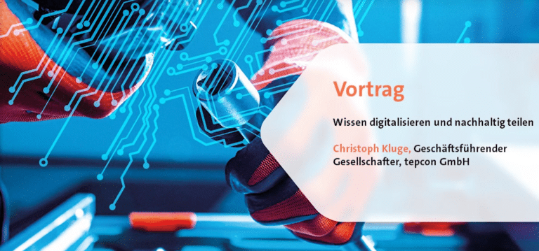 Vortrag „Wissen digitalisieren und nachhaltig teilen“ auf der IN.STAND 2021